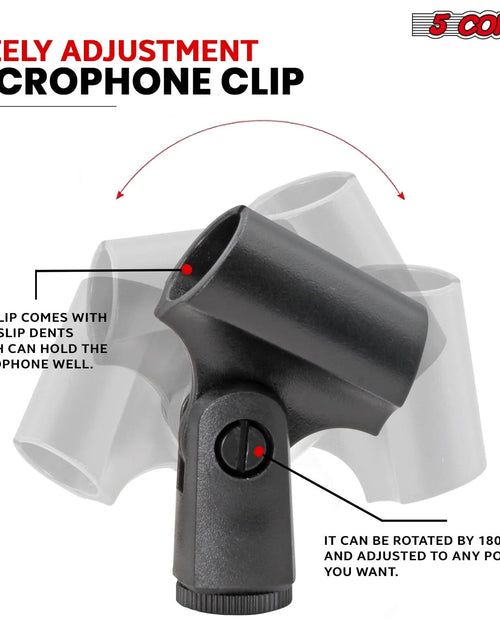 Load image into Gallery viewer, 5Core Instrument Microphone Professional XLR Cardioid Pencil Stick Condenser Mic Black
