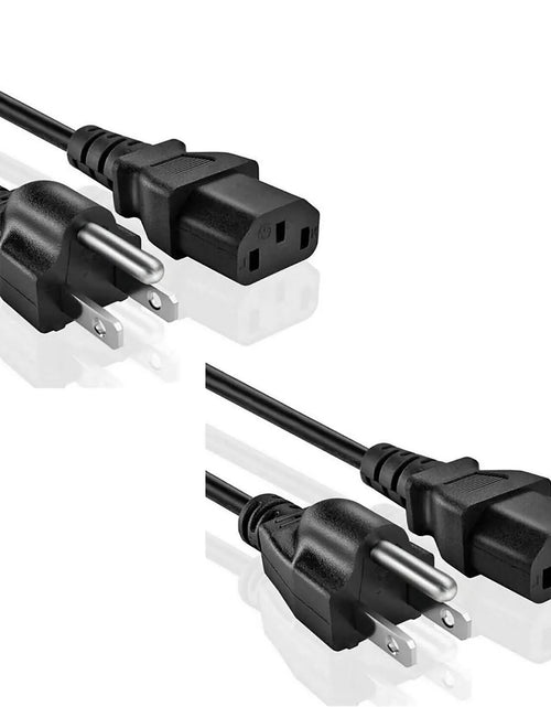 Load image into Gallery viewer, 5Core AC Power Cord 6 Ft 3 Prong US Male - Female Extension Adapter 16AWG 125V 13A
