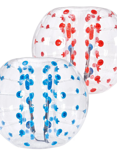 Load image into Gallery viewer, VEVOR Inflatable Bumper Balls 2-Pack, 5FT/1.5M Body Sumo Zorb Balls for Teen &amp; Adult, 0.8Mm Thick PVC Human Hamster Bubble Balls for Outdoor Team Gaming Play, Bumper Bopper Toys for Garden, Yard, Park
