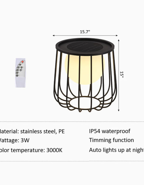 Load image into Gallery viewer, Solar Powered Glow Garden Table
