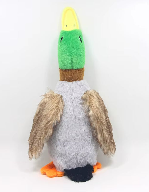Load image into Gallery viewer, Cute Plush Duck Sound Pet Toys Stuffed Squeaky Animal Squeak Dog Toy Cleaning Tooth Dog Chew Rope Toys Pet Dog Accessories Toys
