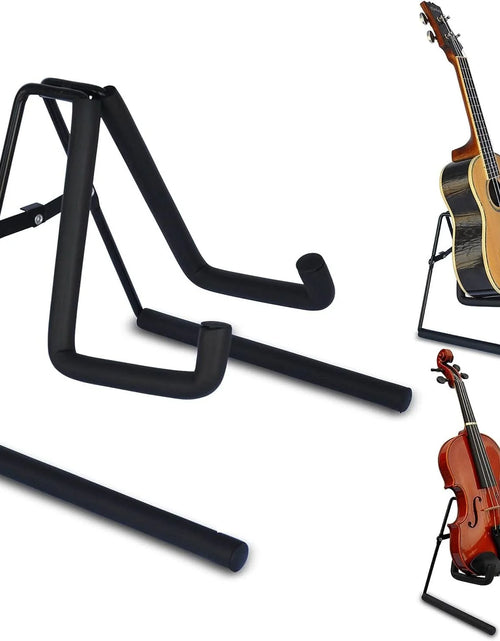 Load image into Gallery viewer, 5Core Ukulele Stand Floor Violin Mandolin Banjo Mandolin Uke Foldable Mini Guitar Stands
