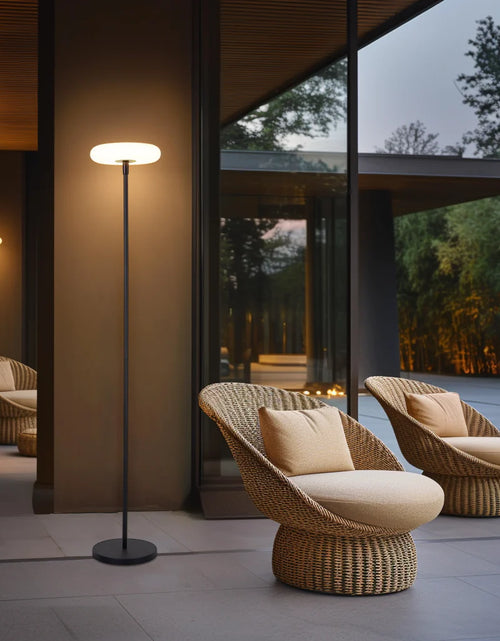 Load image into Gallery viewer, Minimalist Solar Powered Outdoor Floor Lamp

