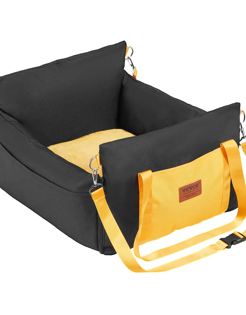 Load image into Gallery viewer, VEVOR Dog Booster Car Seat Pet Car Seat for Small Dog up to 25Lbs Black

