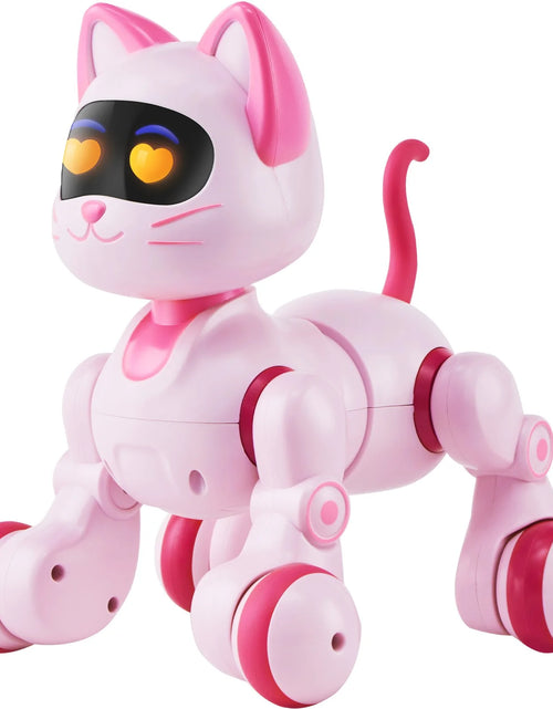 Load image into Gallery viewer, VEVOR RC Robot Cat Toy for Kid Talking Dancing Touch Remote Control Programmable
