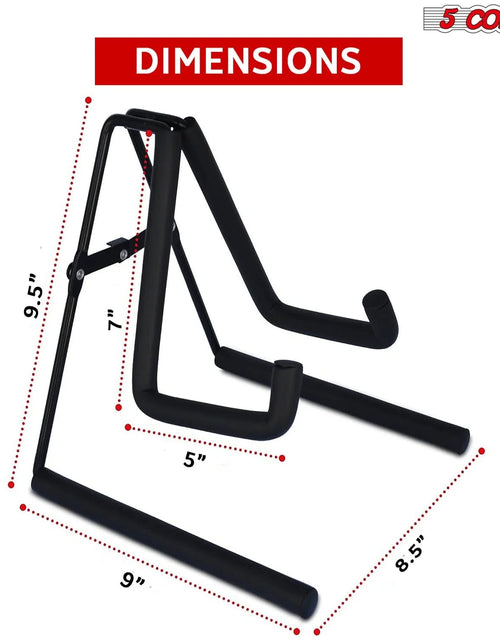 Load image into Gallery viewer, 5Core Ukulele Stand Floor Violin Mandolin Banjo Mandolin Uke Foldable Mini Guitar Stands
