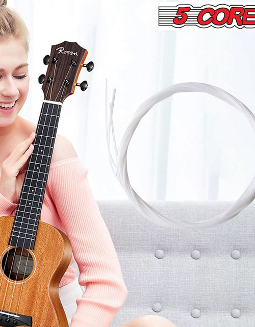 Load image into Gallery viewer, 5Core Ukulele Strings Nylon W Deep Bright Tone Consistent Reliable Durability Uku String
