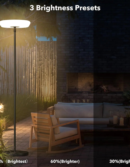 Load image into Gallery viewer, Minimalist Solar Powered Outdoor Floor Lamp
