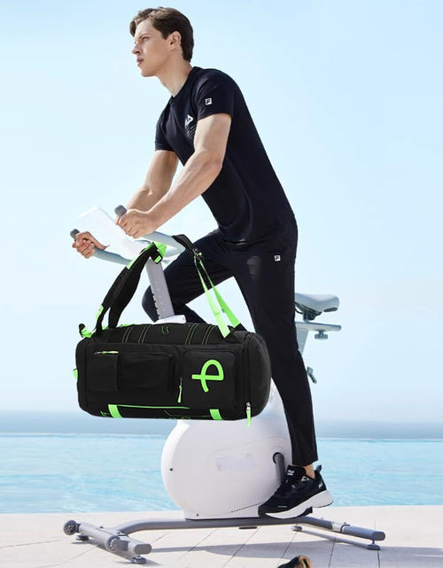 Load image into Gallery viewer, BE SMART 50L Extra Large Gym Backpack for Men, Big Gym Bag with Shoes Compart...
